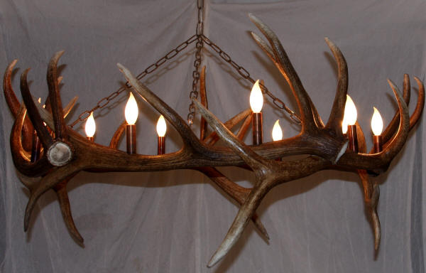 elk antler chandelier