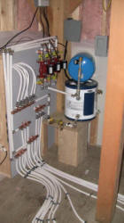 radiant heat system